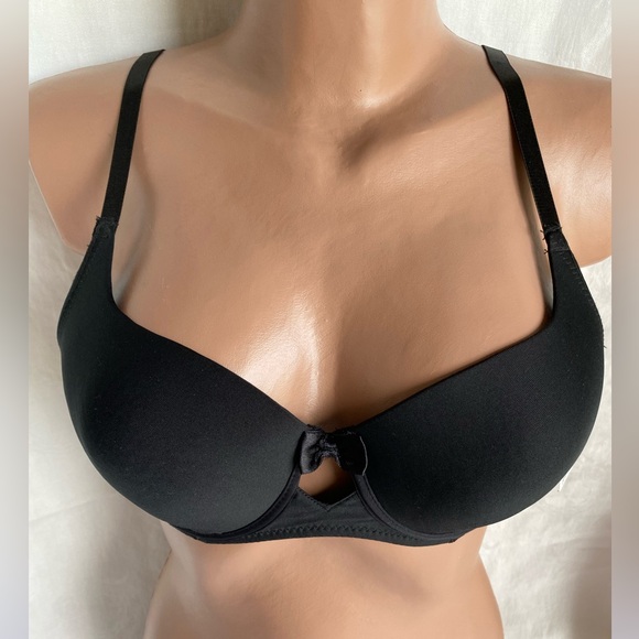 Donna L'Oren Black Underwire Padded Bra Size 36C - Picture 3 of 16